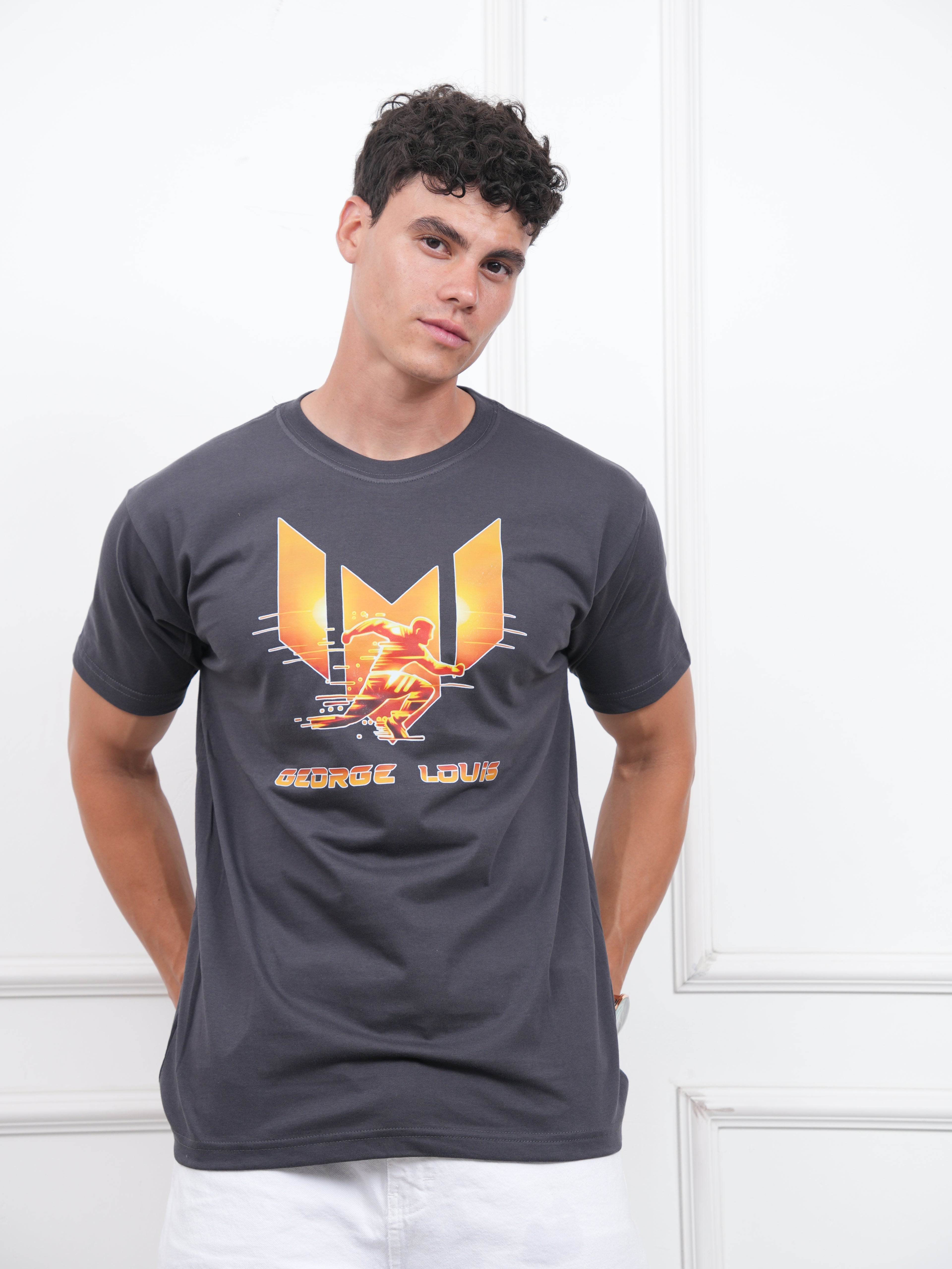 POLO CLÁSICO ESTAMPADO GEO-LOU